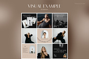 BUNDLE 3 in 1 - for elegant Insta, a Social Media Template by Make It Yours Lab. (Thumbnail 3 of 17)