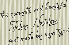 Jelina Nostalgia - Cozy Handwritten