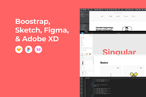 Singular SAAS Template - Bootstrap 5