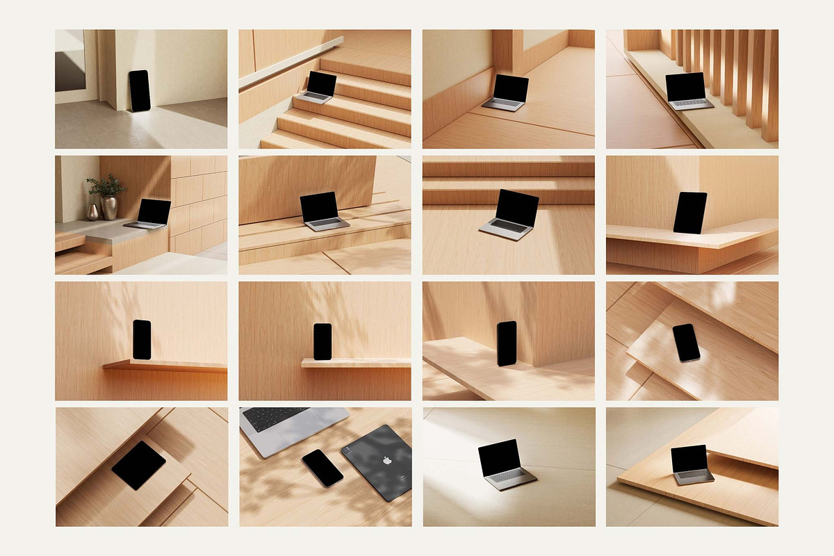 Nordic Device Mockup Collection, a Mac Mockup by Mockup Line (Photo 8 of 10)