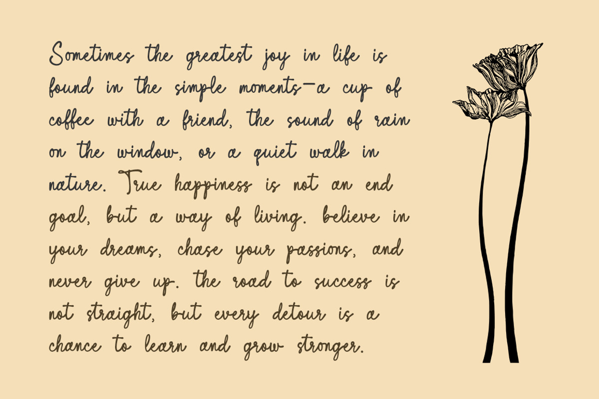 Distant Memories, a Handwritten Font by Bluestype Studio (Photo 4 of 6)