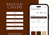 Canva Link in Bio Template, a Landing Page Template by Branding Babe Co. (Thumbnail 4 of 5)