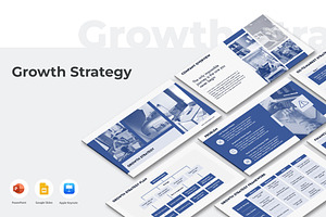 Growth Strategy Presentation, a Presentation Template by JetzTemplates