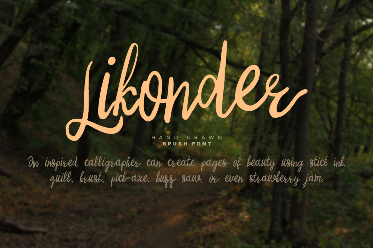 Likonder font