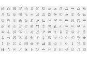 2200 vector sketch icons mega pack, an Outline Icon by Visual Generation (Thumbnail 9 of 21)