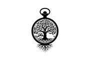 Steampunk Tree of Life Symbol Bundle, an Illustration by yasushie (Thumbnail 9 of 31)