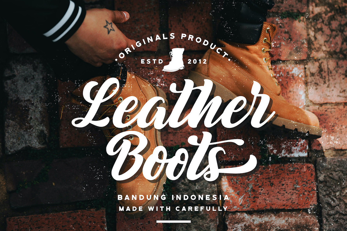 Biyonella - Retro Bold Script Font, a Script Font by StringLabs (Photo 2 of 13)