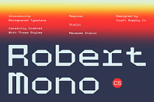 CS Robert Mono – Monospaced Font