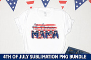 4th of July Sublimation PNG Bundle, an Illustration by Fokira (Thumbnail 12 of 16)