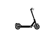 Electric Scooter Silhouette Set, a Graphic by musafir_fashion (Thumbnail 9 of 12)