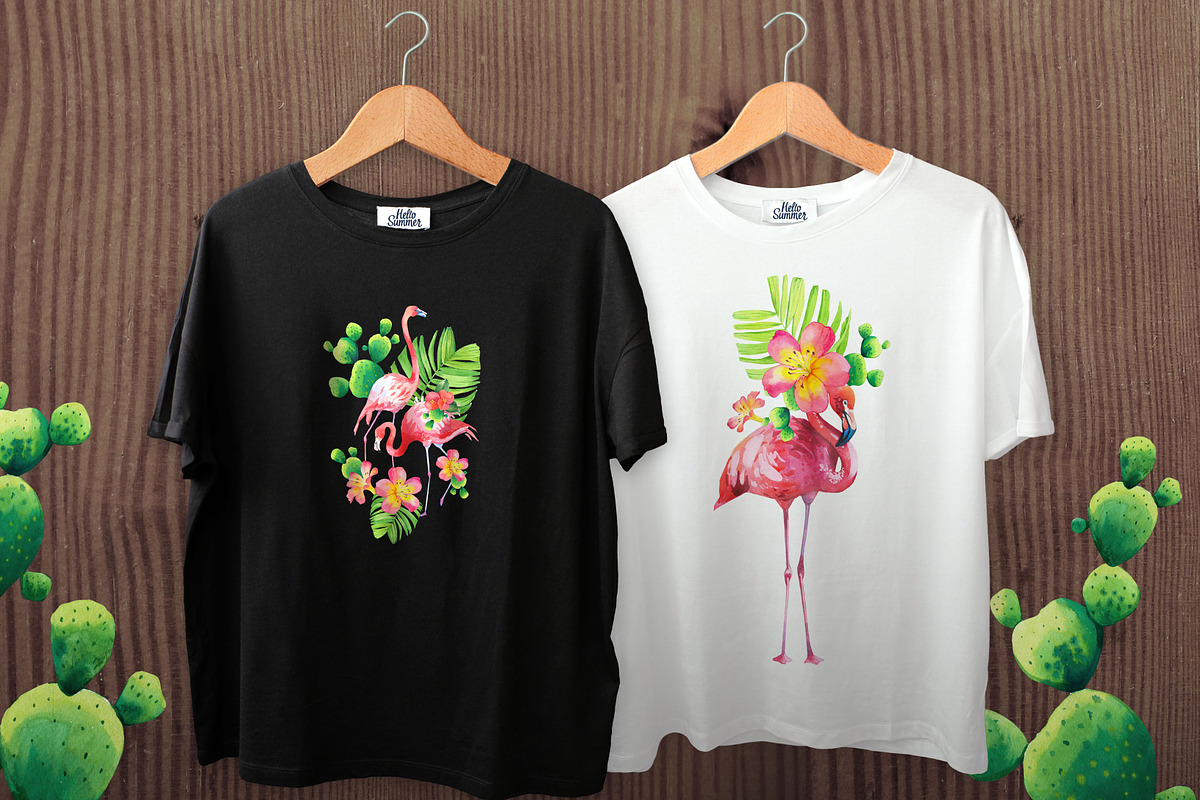 Hello, Flamingos!, a Graphic by Mona Monash (Photo 6 of 9)