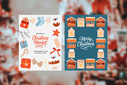 Christmas Market Scene Creator, a Seasonal Illustration by VerAna (Thumbnail 13 of 20)