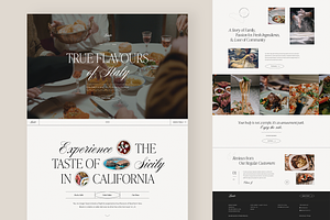 Lauto Italian Restaurant Template