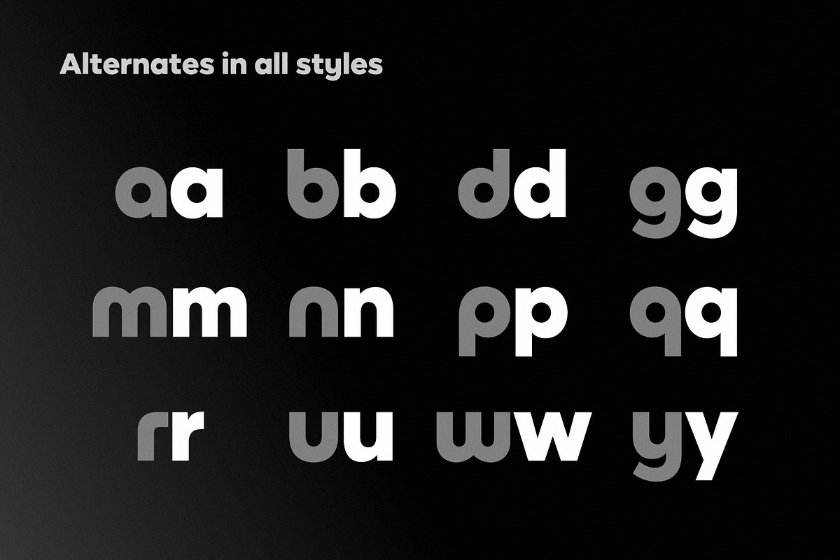 Varyloop Font Family, a Sans Serif Font by Arbuz (Photo 5 of 10)