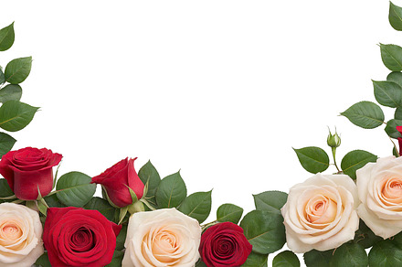 rose flowers transparent background