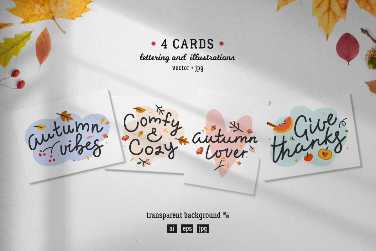 Autumn hand drawn clip arts, a Food Illustration by Fave Brush (Photo 6 of 8)