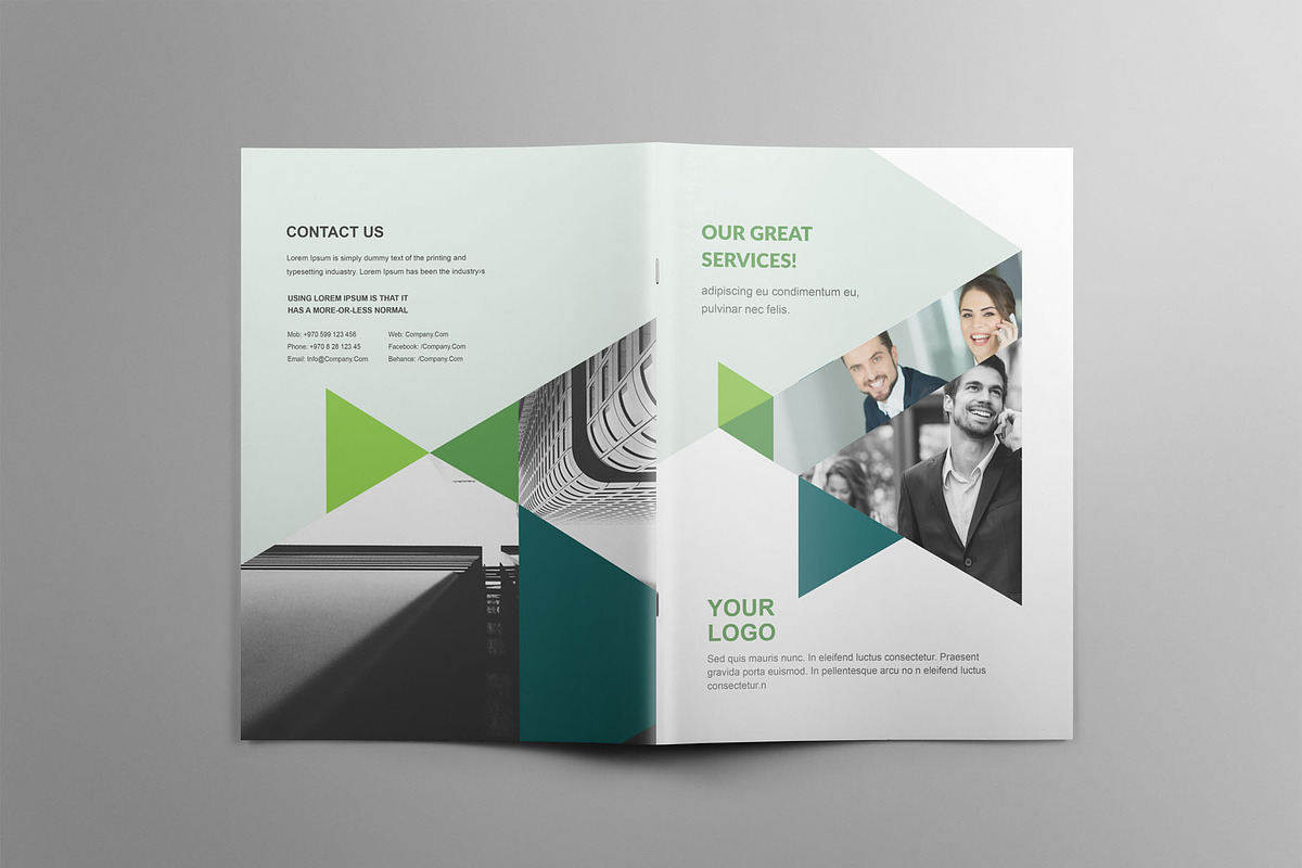 Company Brochure Template, a Brochure Template by Taiffco (Photo 2 of 7)