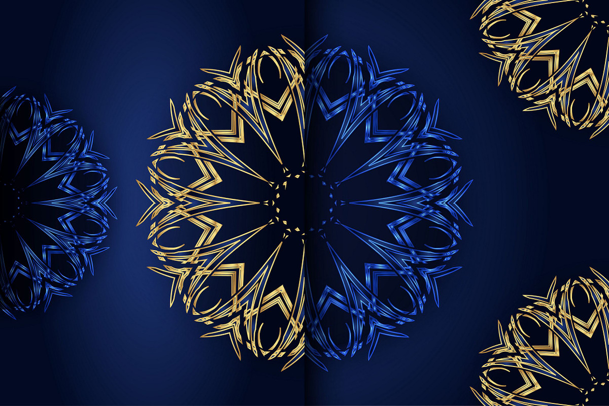 Mandala Circular Pattern Vector Pack, a Background Graphic by NJ Himel (Photo 64 of 95)