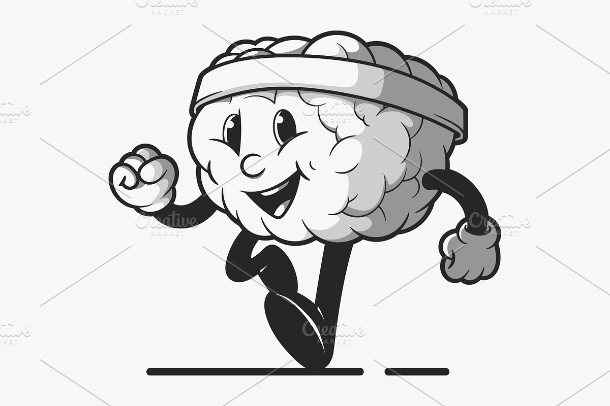 Exercise The Brain!, an Education Illustration by pedrors