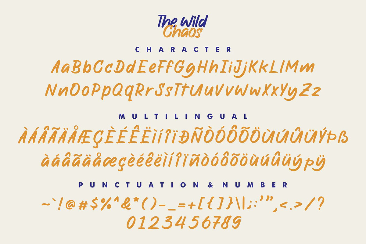 The Wild Chaos Font, a Script Font by Allouse Studio (Photo 12 of 16)