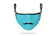 Face mask mockup realistic front, a Mask Mockup by Radmila (Thumbnail 2 of 9)