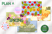 2027 Plan A. Calendar & Planners, a Decorative Illustration by Mio Buono (Thumbnail 11 of 13)