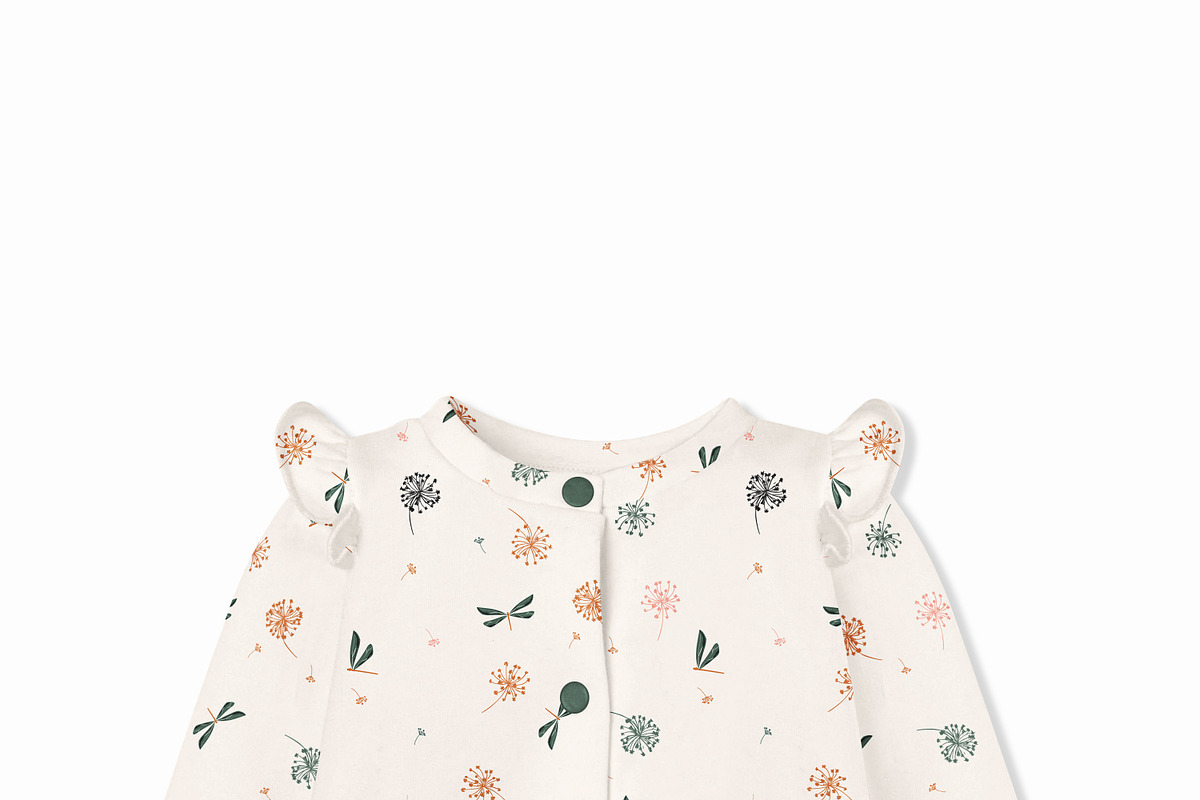 Baby Cardigan with Flounces Mock-up, a Hoody Mockup by Mocca Mockups Store (Photo 6 of 18)