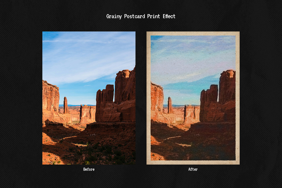 Grainy Postcard Print Effect, a Layer Style Add-On by Freezerondigital (Photo 6 of 10)