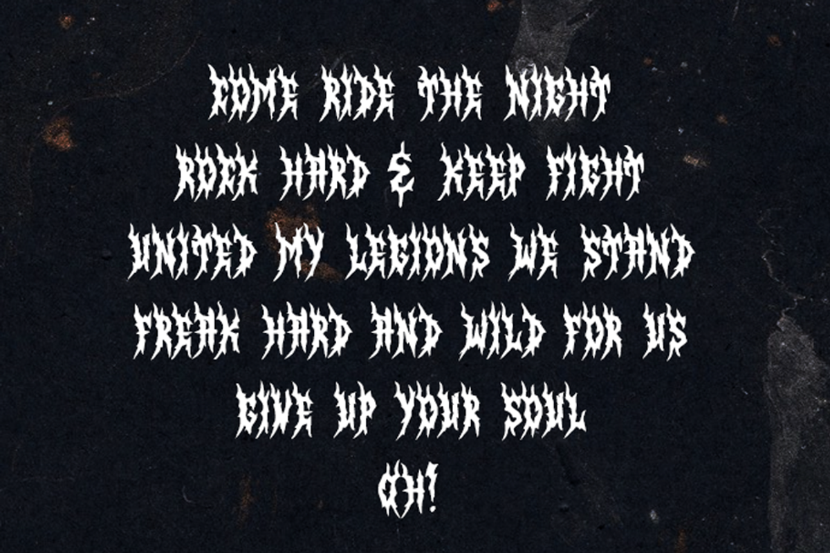 Kun-Saga, a Blackletter Font by GlottaTypeface (Photo 5 of 8)