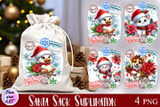 Christmas Santa Sack bundle, an Animal Illustration by ElenazlataArt (Thumbnail 10 of 10)