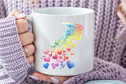 Watercolor Autism Awareness PNG, an Illustration by DreamCafeArt (Thumbnail 7 of 8)