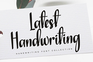 Latest Handwriting