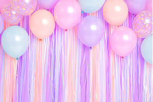 Birthday background with pastel, a Background Photo by Lermont51