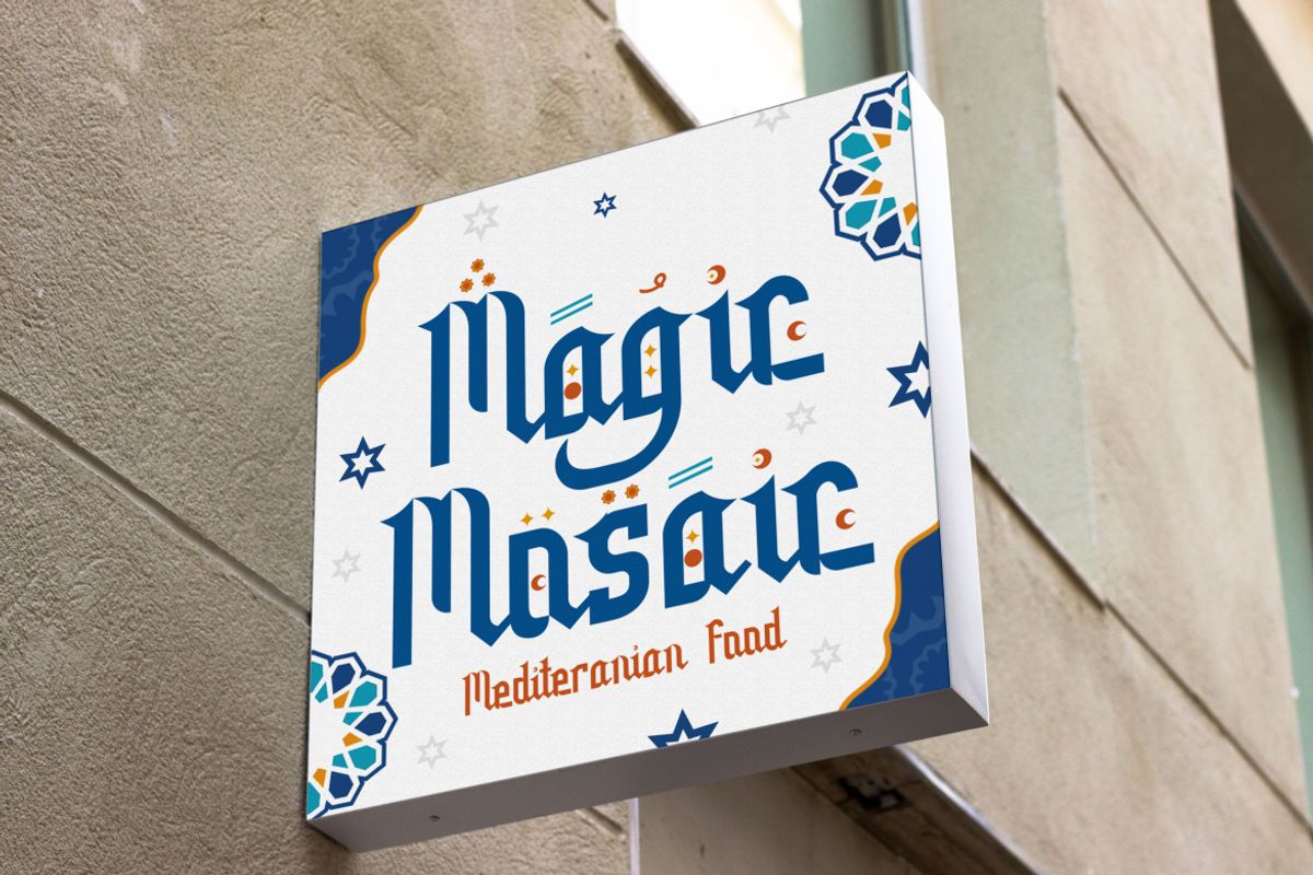 Hikaya Mirage - Arabic Display Font, a Font by PutraCetol Studio (Photo 10 of 11)