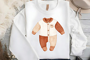 Baby Boho Clipart, an Illustration by DreamCafeArt (Thumbnail 4 of 5)