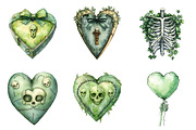 Cartoon Goth Sublimation Clipart, an Illustration by SinaCreation (Thumbnail 3 of 7)