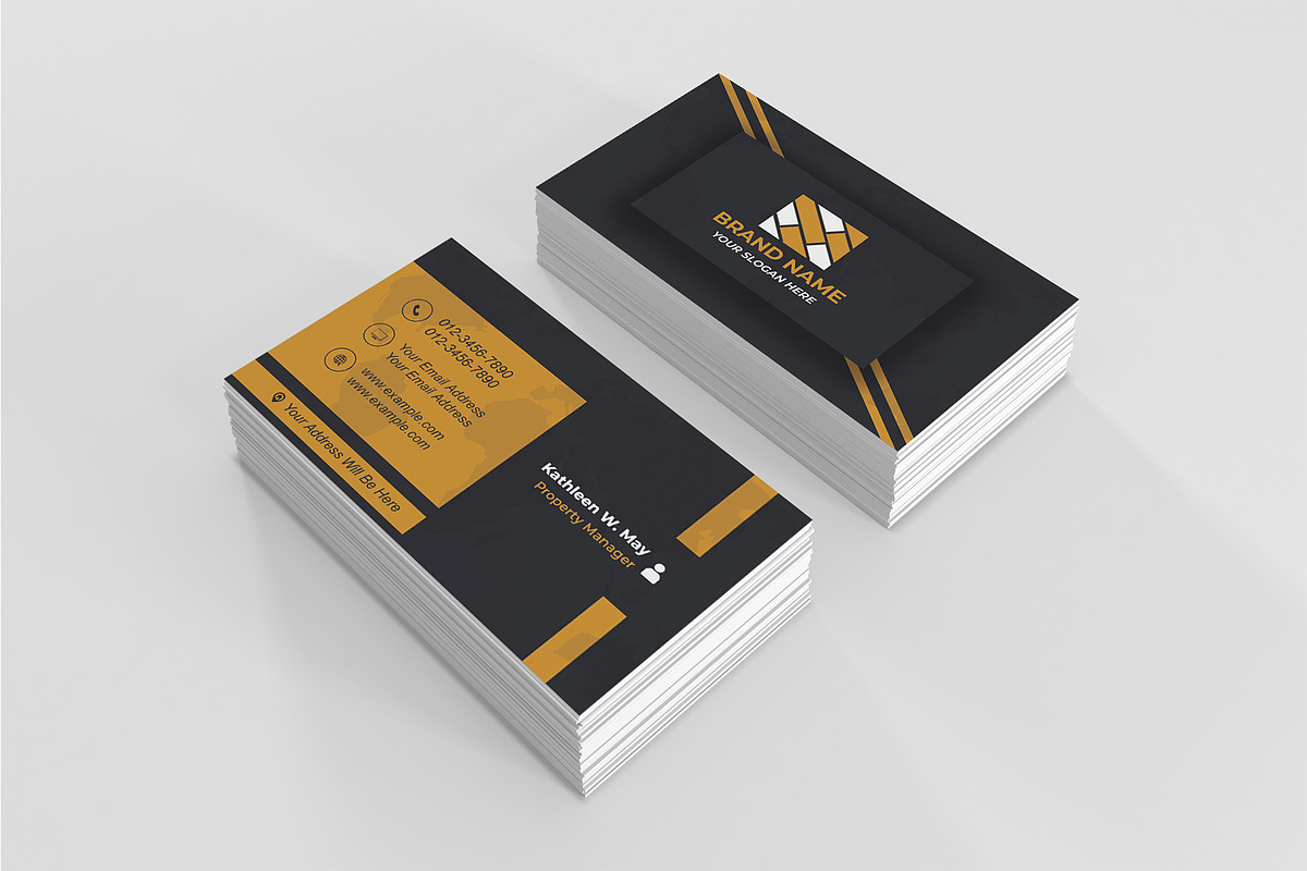 Gradient Business Card PSD preview 4