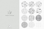 Black & White Winter Patterns, a Pattern Graphic by Lisa Glanz (Thumbnail 13 of 13)