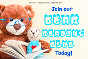 Bear Tales - Fun Kids Display Font, a Font by OPY ArtStudio (Thumbnail 5 of 6)