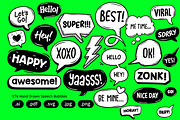 Hand Drawn Speech Bubbles – Doodles, an Object Graphic by crafty (Thumbnail 3 of 10)