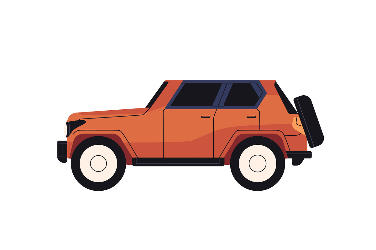 Different types of transport set, a Transportation Illustration by PaperTrident (Photo 13 of 14)