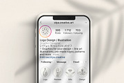 Instagram Highlight Story Templates., a Social Media Template by Olya Creative (Thumbnail 4 of 4)