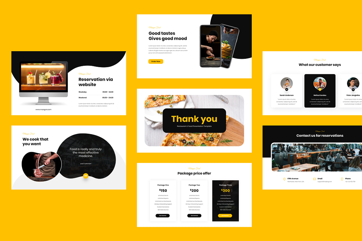 Mangan - Restaurant & Food, a Presentation Template by Biwarastudio (Photo 5 of 5)