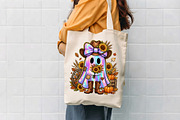 Cowboy ghost with sunflowers and, a Seasonal Illustration by CrexoraLab (Thumbnail 4 of 4)