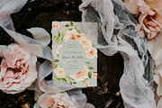 Watercolor wedding flowers, a Seasonal Illustration by MariGraphic boutique (Thumbnail 5 of 10)