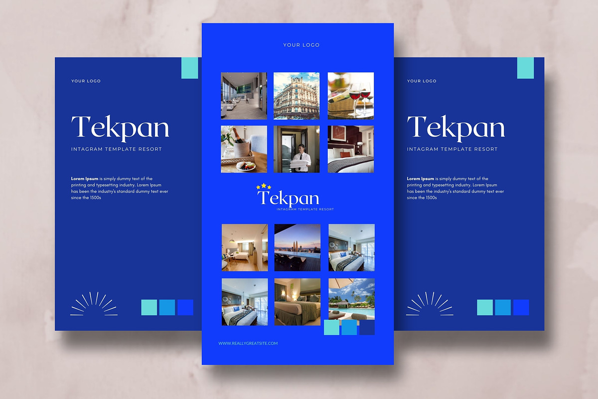 Tekpan  Intagram Template for Canva, a Social Media Template by Aji Gallery (Photo 4 of 6)