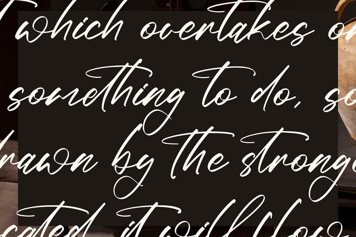 Preston Smith Modern Handwritten, a Script Font by Letterena Studios Script (Photo 3 of 15)