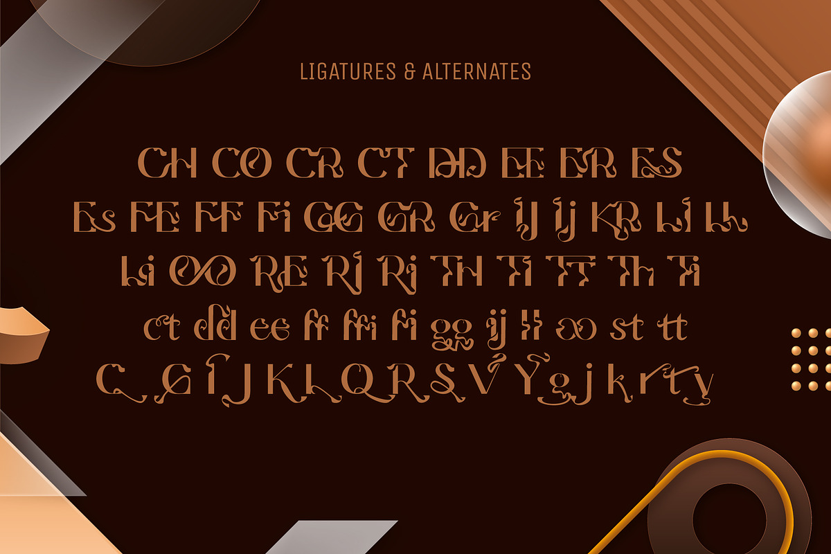 Butique Display Font, a Serif Font by fuzztype (Photo 10 of 12)