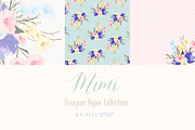 Digital Designer Paper - Mimi, a Pattern Graphic by Create The Cut (Thumbnail 2 of 4)