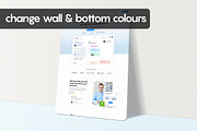 Canvas Style Presentation Mockups, a Product Mockup by KL-Webmedia (Thumbnail 6 of 10)